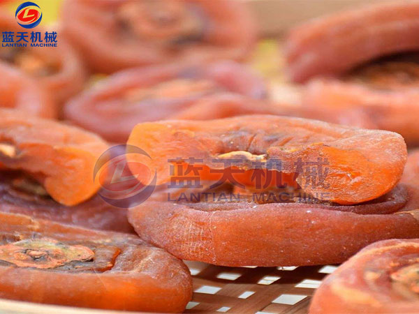 河南柿子饼烘干机烘干现场